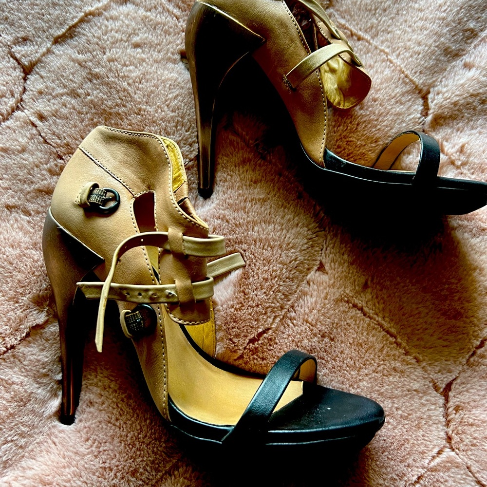 All Saints Strappy sandals.  European size 38.  (US size7.5) worn twice